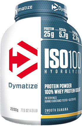 Dymatize ISO 100 Hydrolyzed Smooth Banana (2200 g)