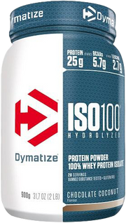 Dymatize ISO 100 Hydrolyzed Chocolate Coconut (900 g)