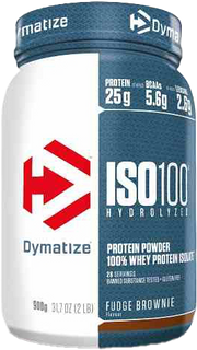Dymatize ISO 100 Hydrolyzed Fudge Brownie (900 g)