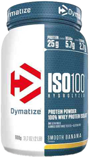 Dymatize ISO 100 Hydrolyzed Smooth Banana (900 g)