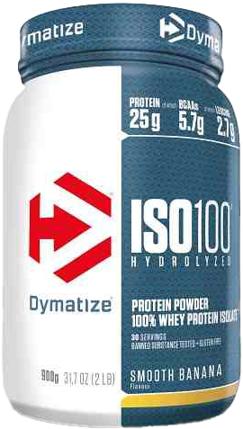 Dymatize ISO 100 Hydrolyzed Smooth Banana (900 g)