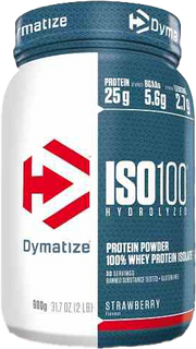 Dymatize ISO 100 Hydrolyzed Strawberry Blast (900 g)