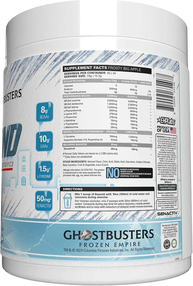 EHP Labs Beyond BCAA+EAA Intra-Workout Frosty Big Apple (60 servings)