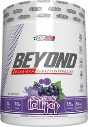 EHP Labs Beyond BCAA+EAA Intra-Workout Grape Lollipop (60 servings)