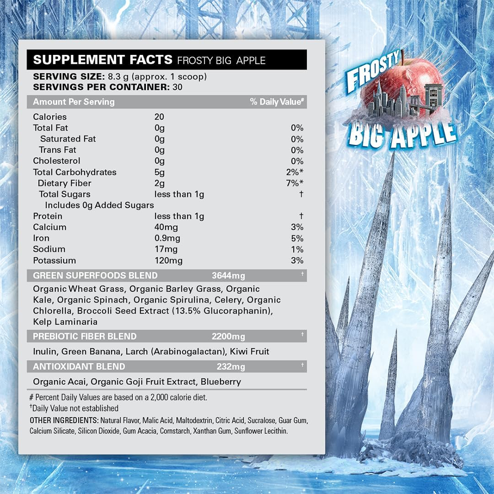 EHP Labs OxyGreens Frosty Big Apple (30 servings)