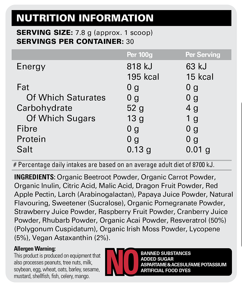 EHP Labs OxyReds Fruit Xplosion (30 servings)