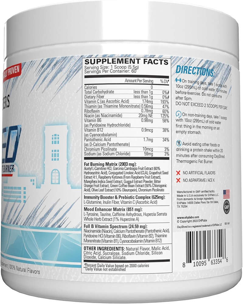 EHP Labs OxyShred Frosty Big Apple (60 servings)