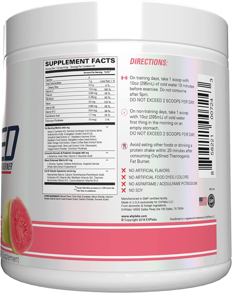 EHP Labs OxyShred Guava Paradise (60 servings)