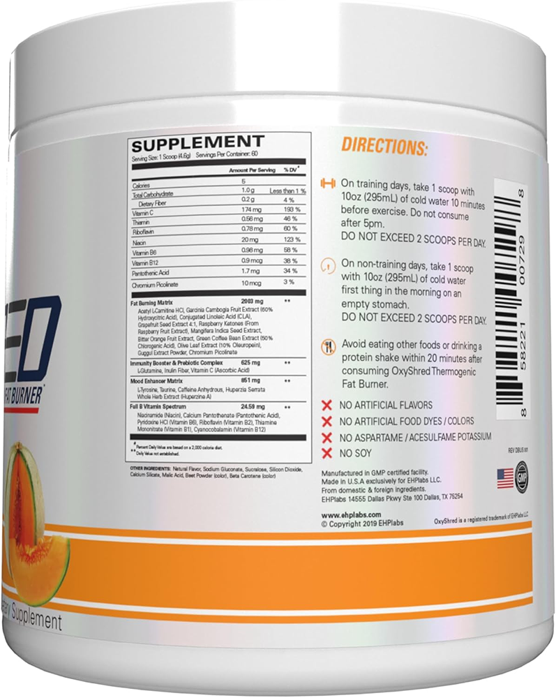 EHP Labs OxyShred Wild Melon (60 servings)