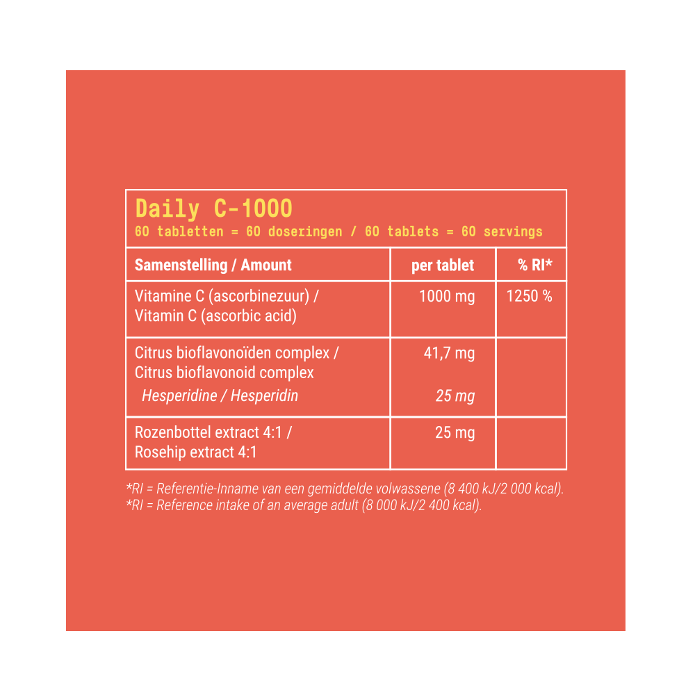 Fit & Co Daily C-1000 (60 tabs)