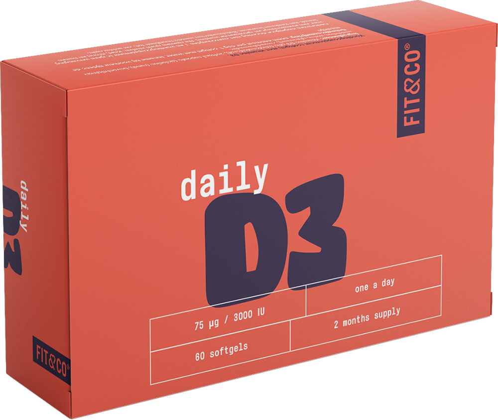 Fit & Co Daily D3 (60 softgels)