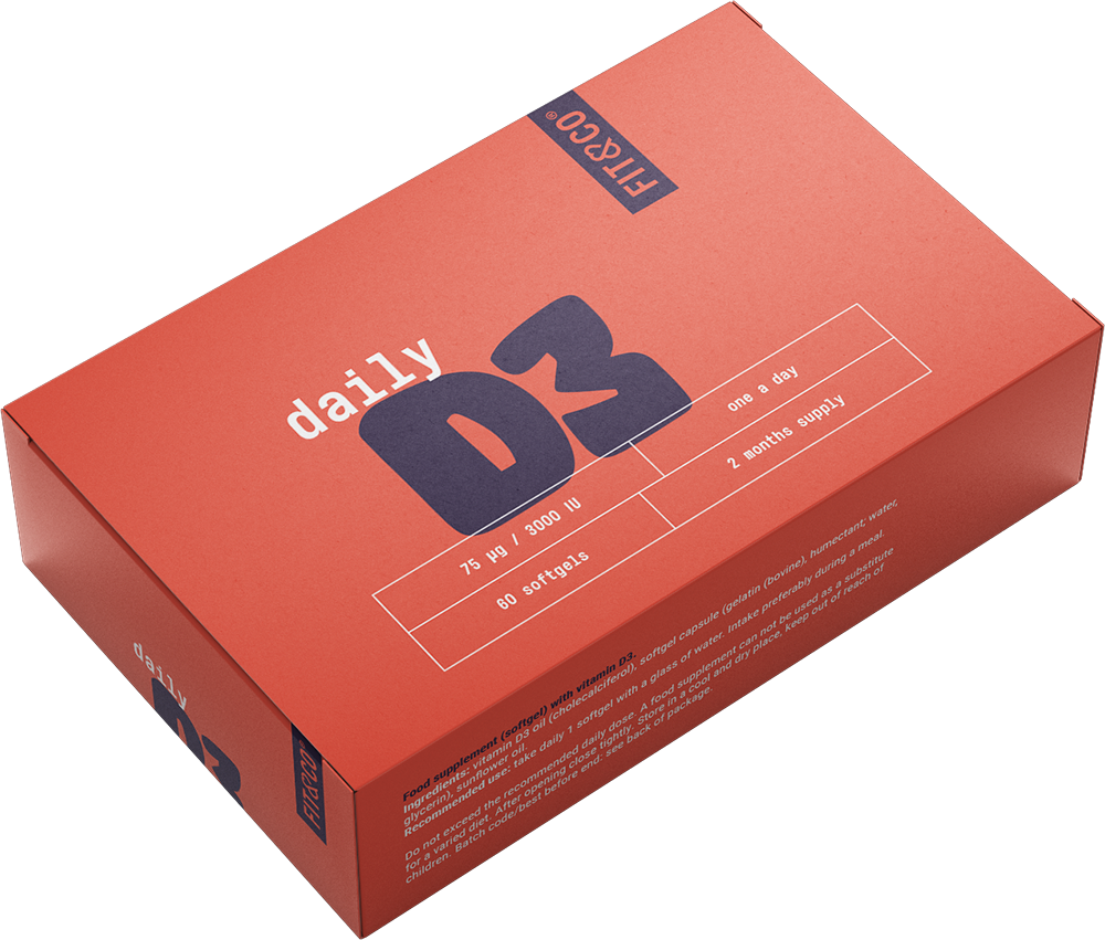 Fit & Co Daily D3 (60 softgels)