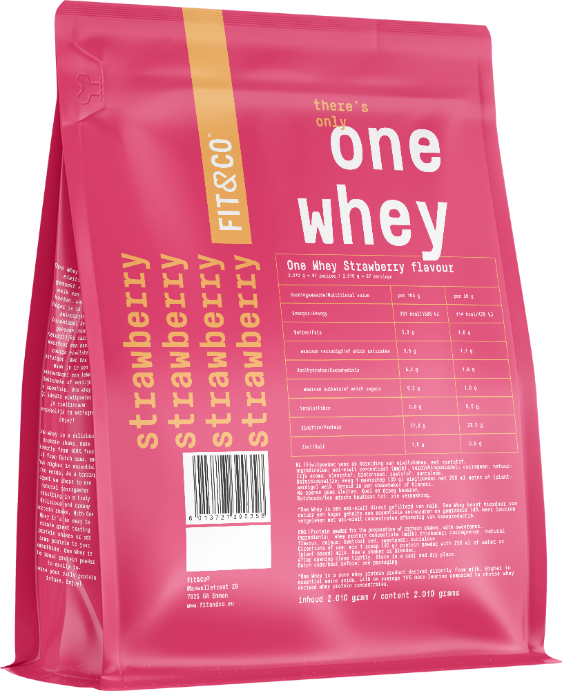 Fit & Co One Whey Strawberry (2010 g)