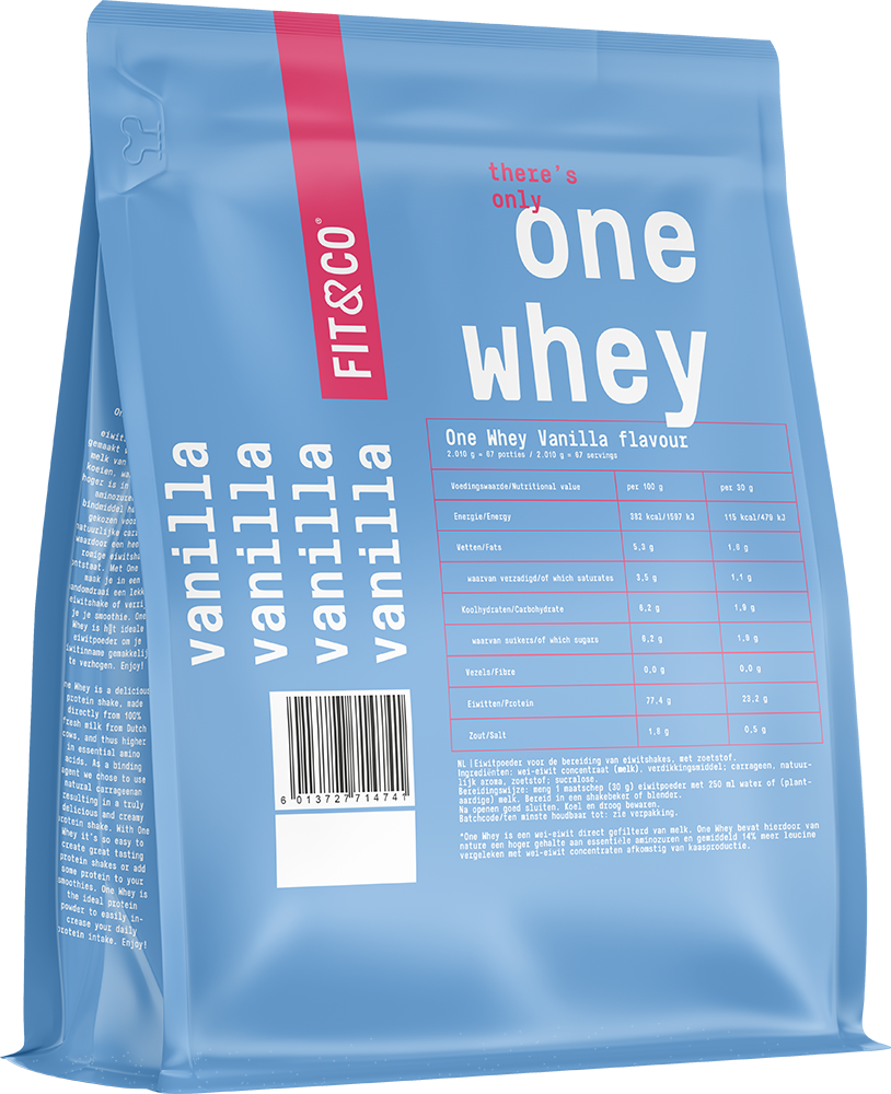 Fit & Co One Whey Vanilla (2010 g)