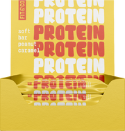 Fit & Co Protein Soft Bar Peanut Caramel (10 x 55 g)