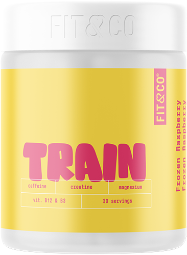 Fit & Co Train Pre-workout Frozen Raspberry (300 g)