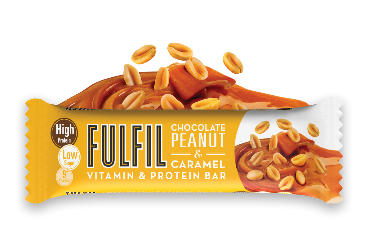 Fulfil Vitamin & Protein Bar Chocolate Peanut & Caramel (15 x 55 g)