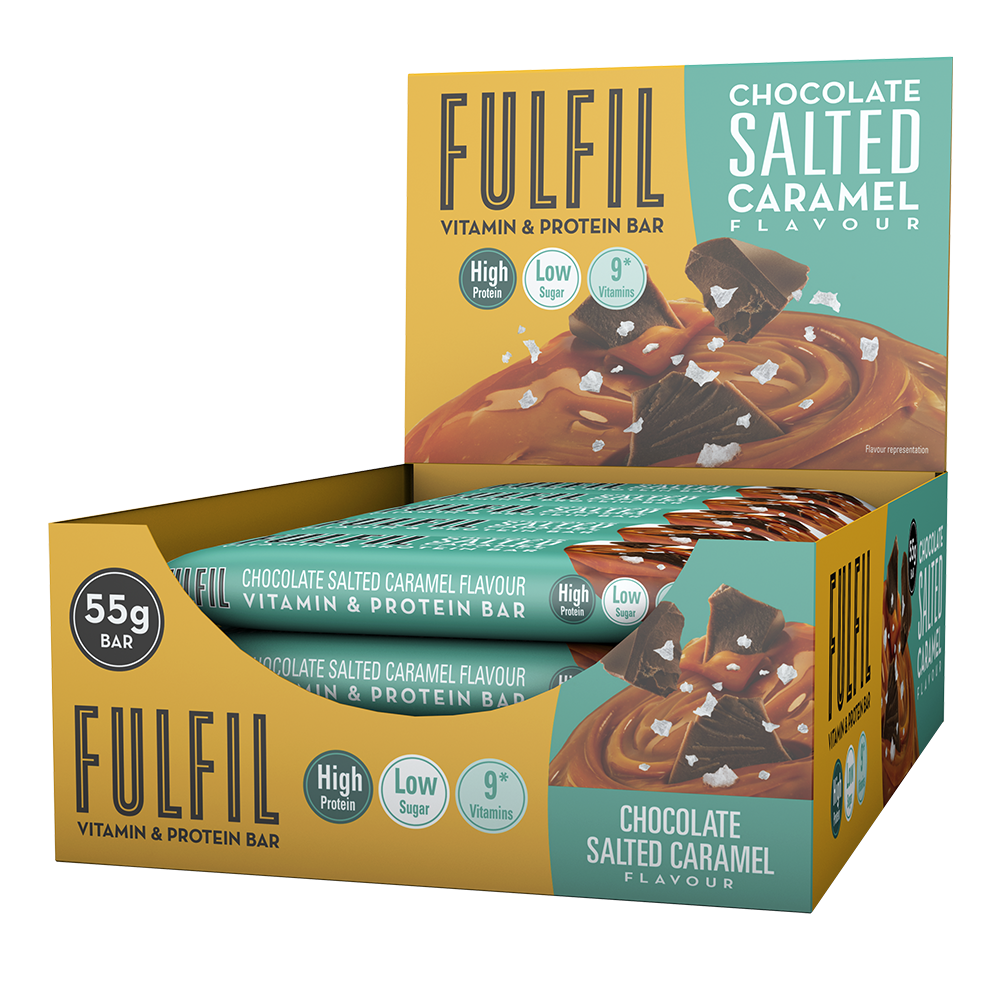 Fulfil Vitamin & Protein Bar Chocolate Salted Caramel (15 x 55 g)