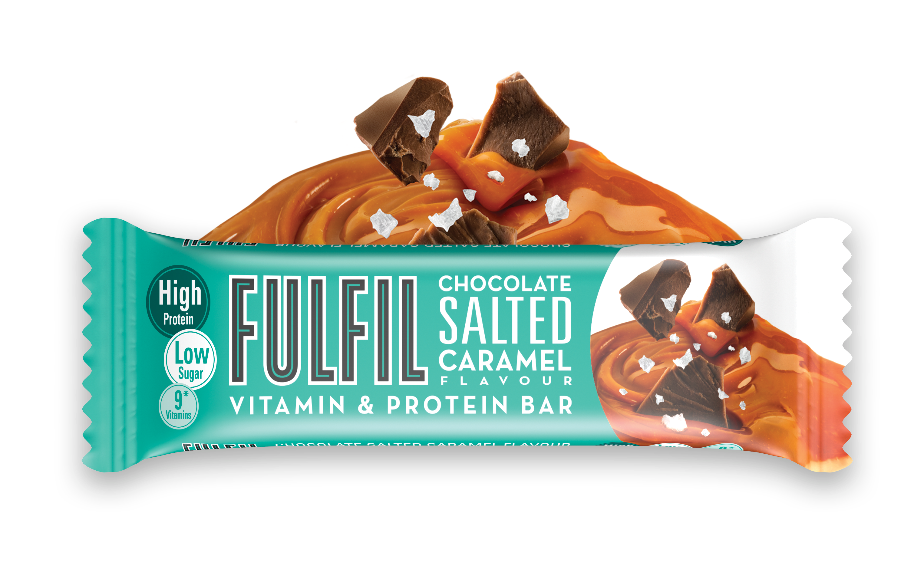 Fulfil Vitamin & Protein Bar Chocolate Salted Caramel (15 x 55 g)