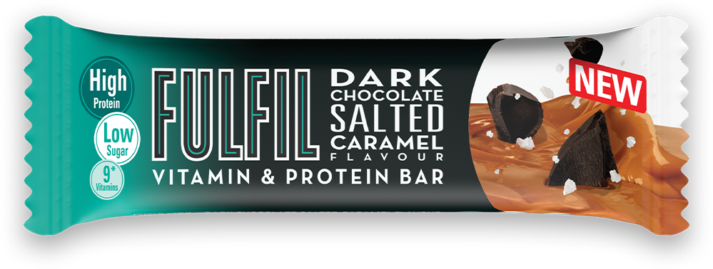 Fulfil Vitamin & Protein Bar Dark Salted Caramel (15 x 55 g)