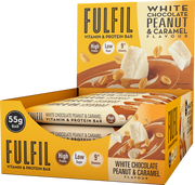 Fulfil Vitamin & Protein Bar White Peanut & Caramel (15 x 55 g)