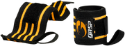 GASP Hardcore Wrist Wraps - Black/Yellow