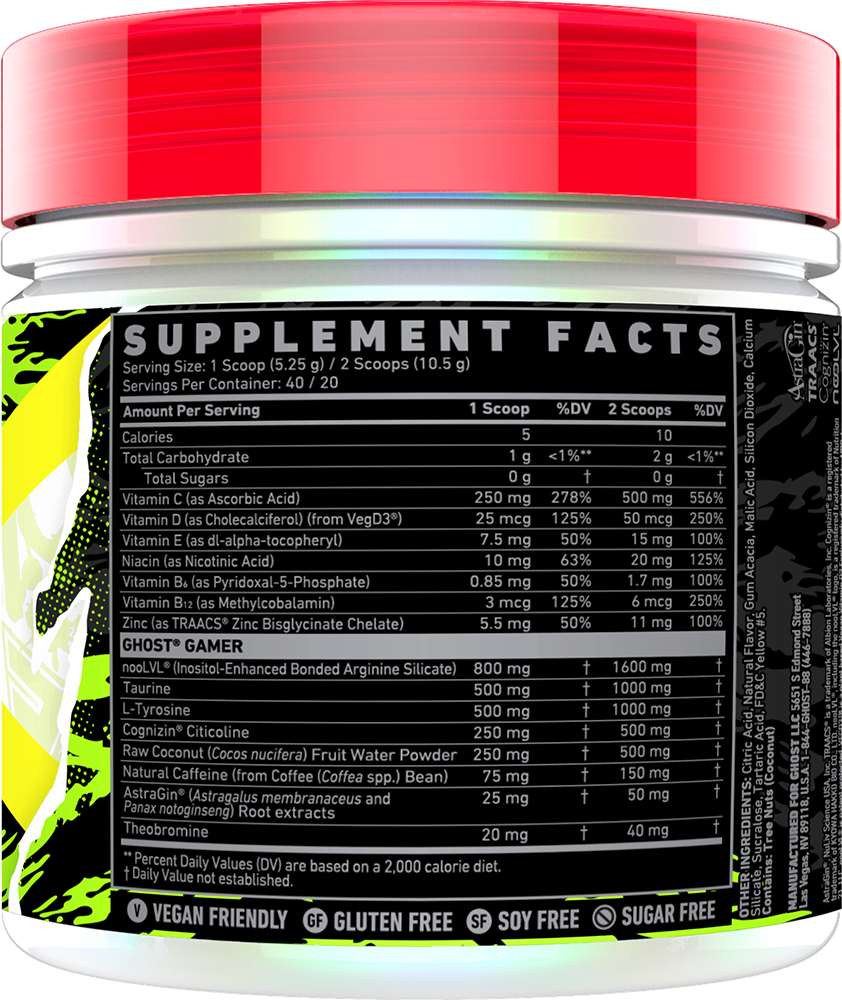 Ghost Gamer FaZe Up (40 servings)
