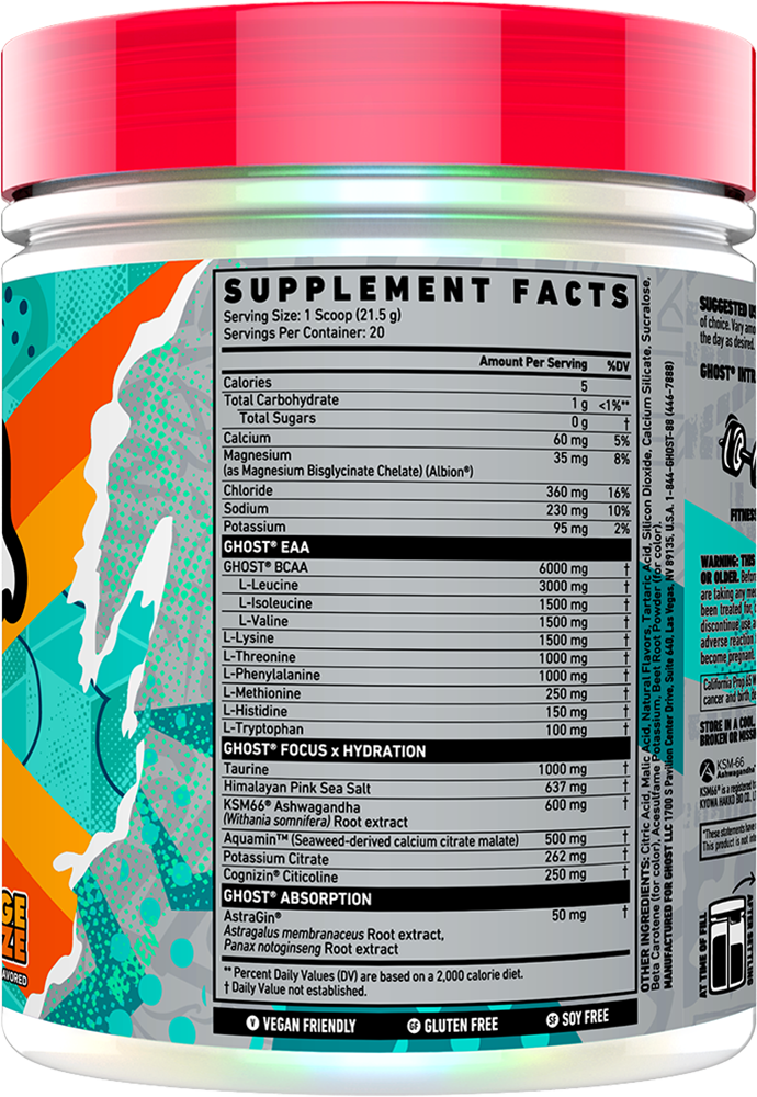 Ghost Intra Orange Squeeze (20 servings)