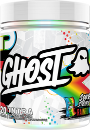 Ghost Intra Sour Strips Rainbow Candy (20 servings)