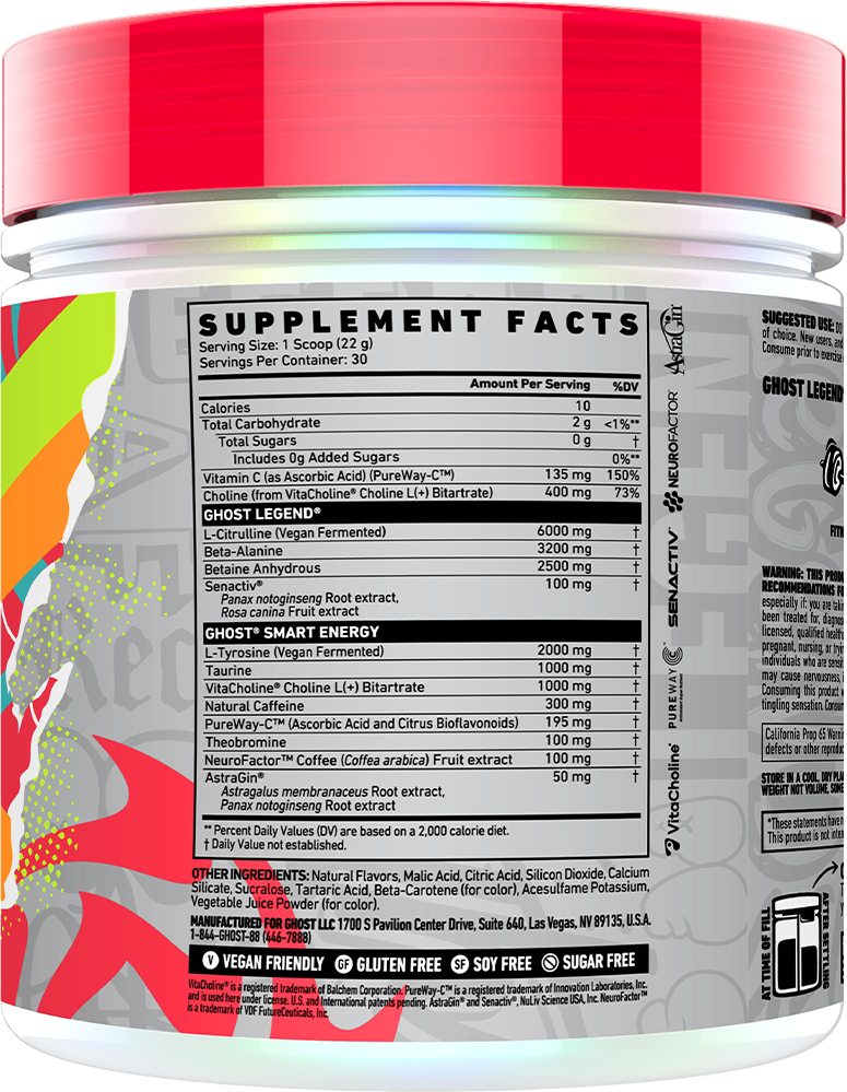Ghost Legend V4 Orange Cream (30 servings)
