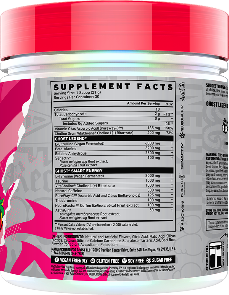 Ghost Legend V4 Strawberry Splash (30 servings)