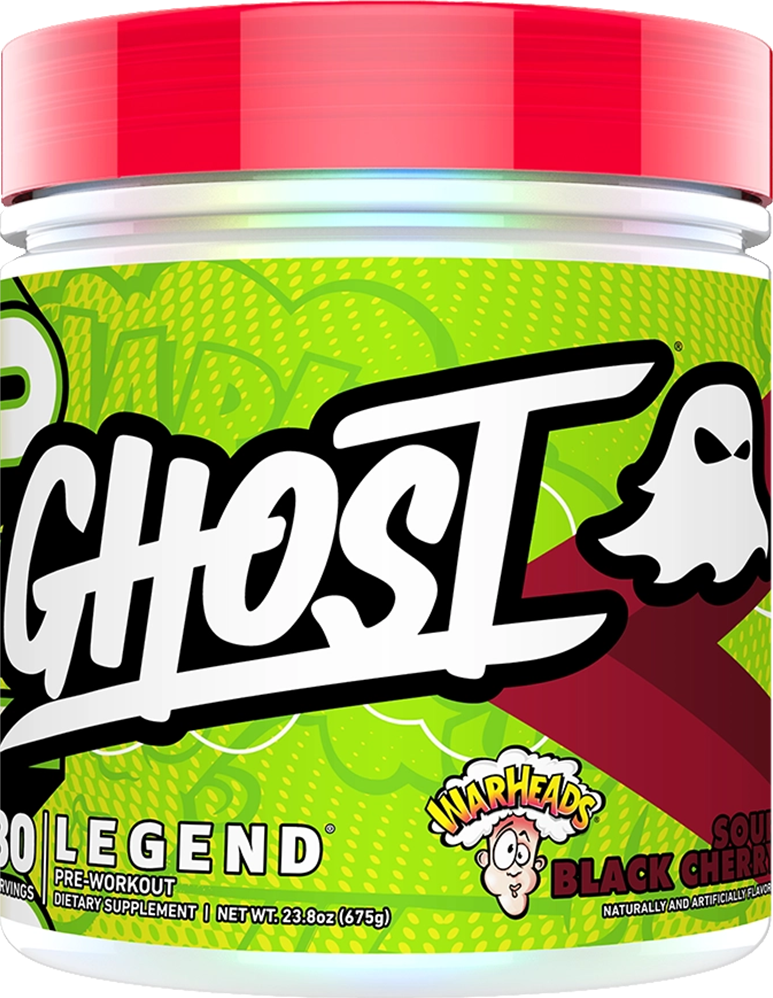 Ghost Legend V4 Warheads Sour Black Cherry (30 servings)
