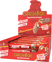 Grenade Protein Bar - 12 x 60 gr - Peanut Nutter - Sale