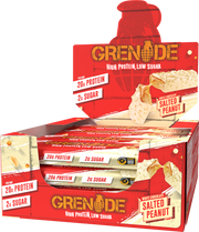Grenade Protein Bar - 12 x 60 gr - White Chocolate Salted Peanut - Sale