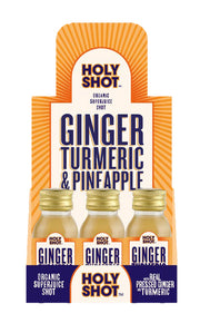 HOLYSHOT Ginger, Turmeric & Pineapple (12 x 60 ml)
