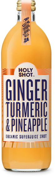 HOLYSHOT Ginger, Turmeric & Pineapple (6 x 750 ml)