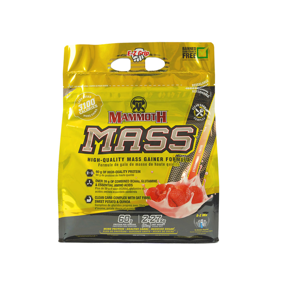 Interactive Nutrition Mammoth Mass Strawberry (2270 g)