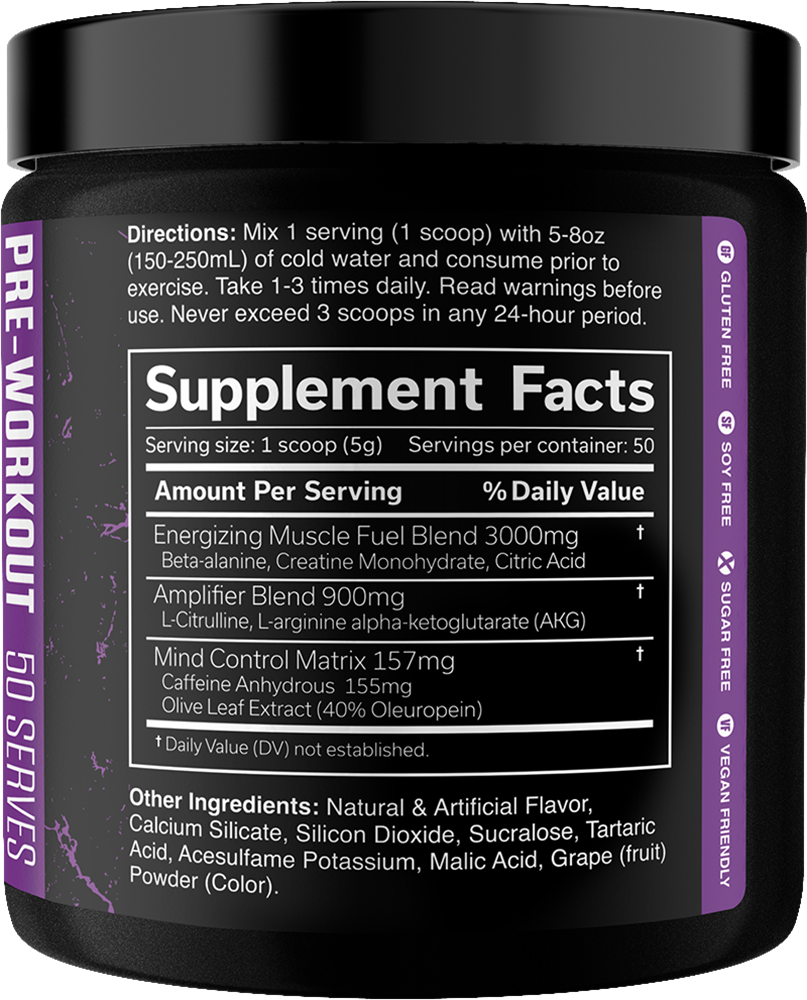 JNX The Curse Pre-workout Dark Grape (250 g)