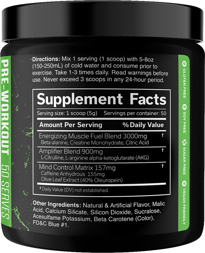JNX The Curse Pre-workout Green Apple (250 g)