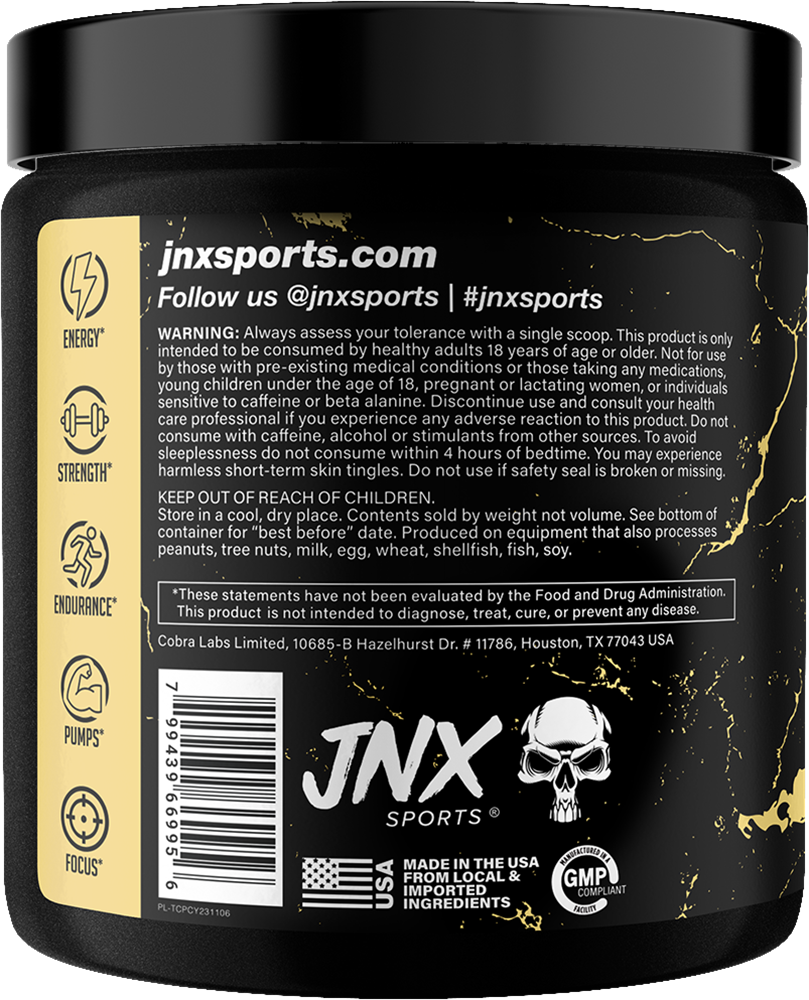 JNX The Curse Pre-workout Pina Colada (250 g)