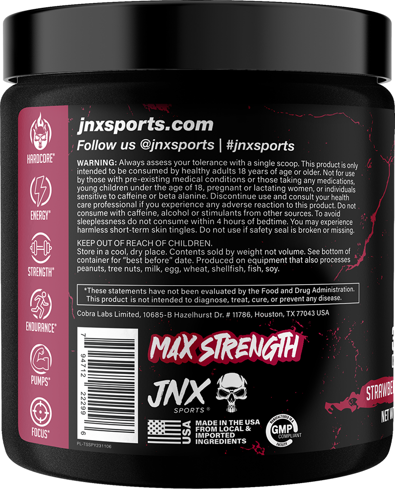 JNX The Shadow Pre-workout Strawberry Pineapple (270 g)