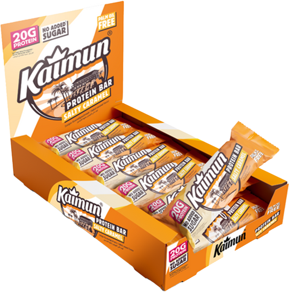 Kaimun Protein Bars Salty Caramel (12 x 55 g)