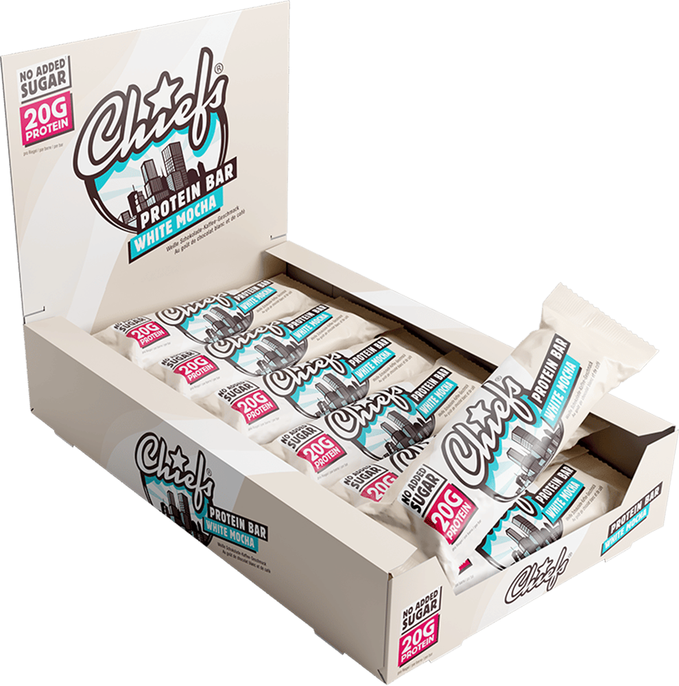 Kaimun Protein Bars White Mocha (12 x 55 g)