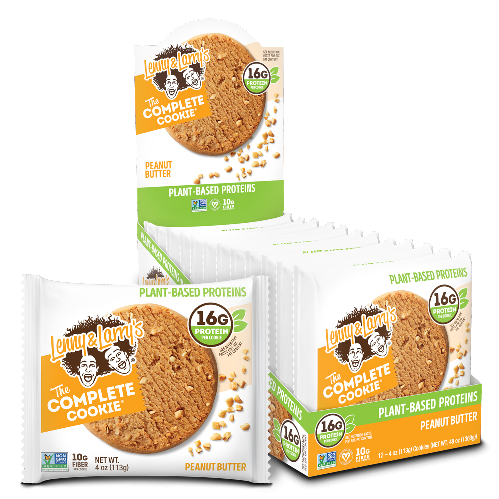Lenny & Larry's The Complete Cookie Peanut Butter (12 x 113 g)