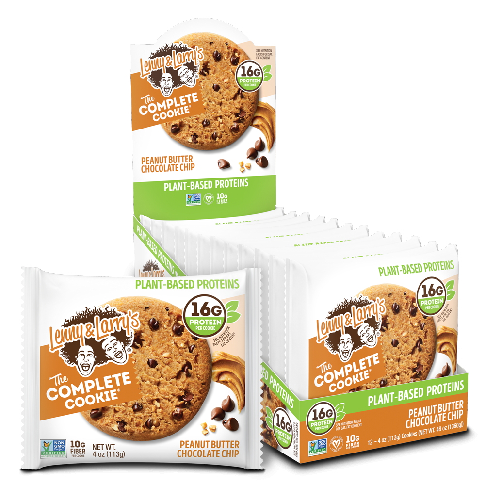 Lenny & Larry's The Complete Cookie Peanut Butter Chocolate Chip (12 x 113 g)