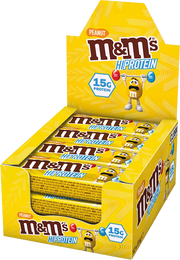 M&M's HiProtein Bar Peanut (12 x 51 g)