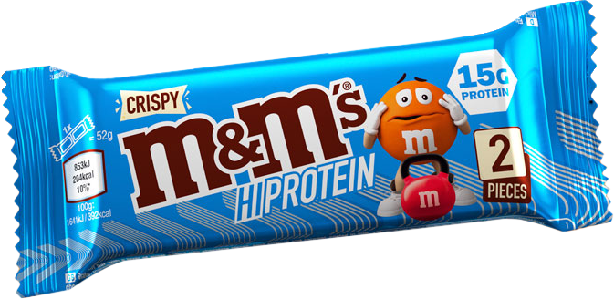 M&M's HiProtein Bar Crispy (12 x 52 g)