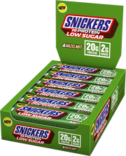 Snickers HiProtein Low Sugar Bar Hazelnut (12 x 57 g)