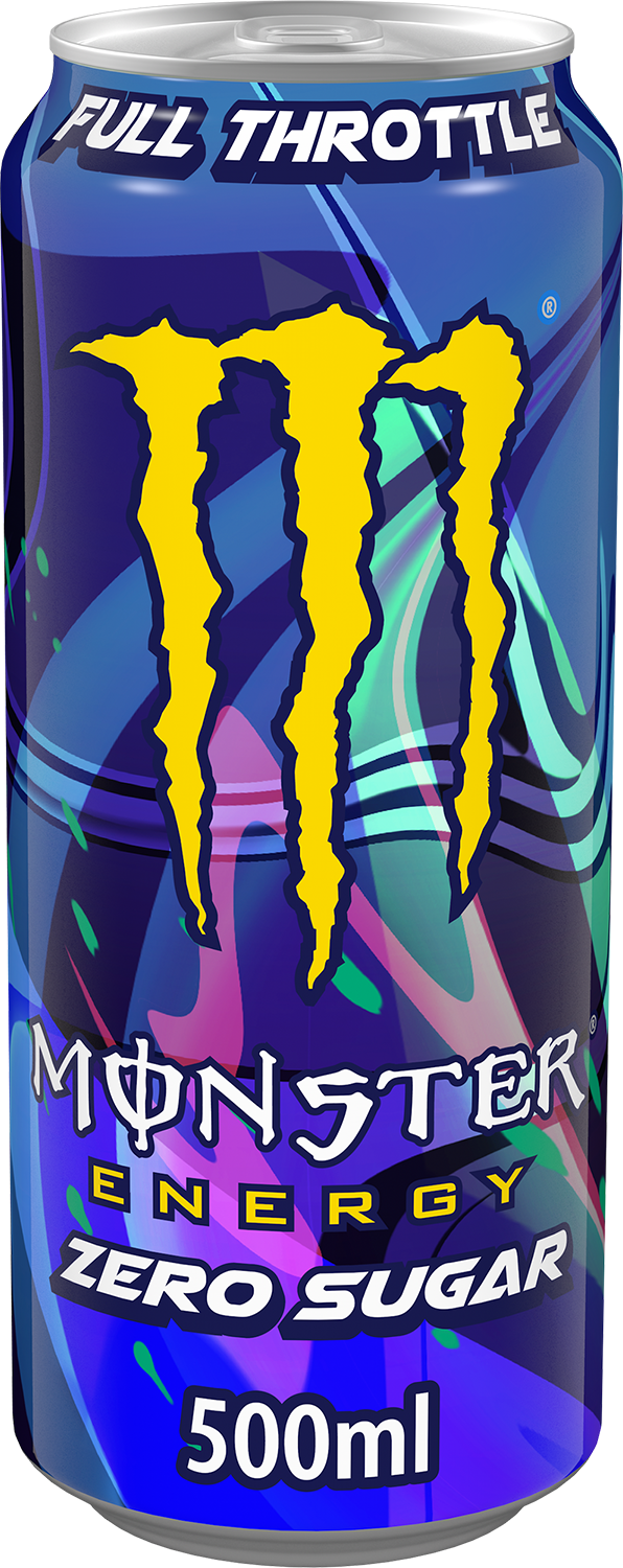 Monster Energy Full Throttle Zero Sugar (12 x 500 ml)