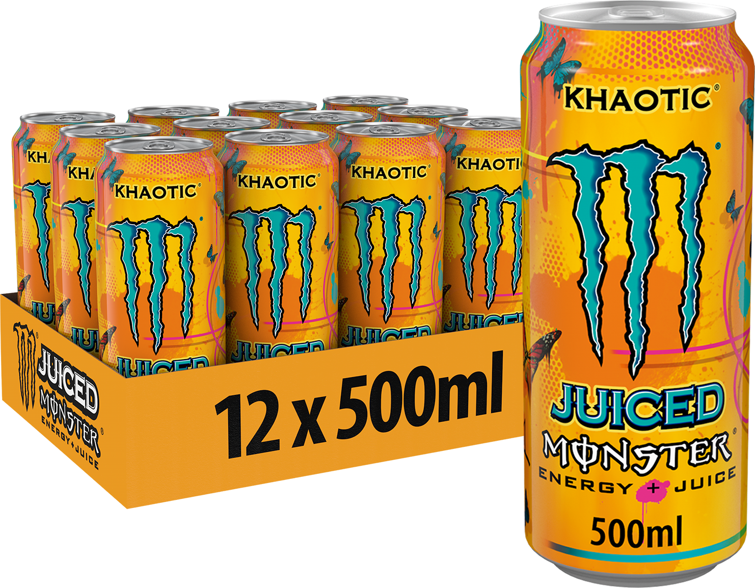 Monster Energy Juiced Khaotic (12 x 500 ml)